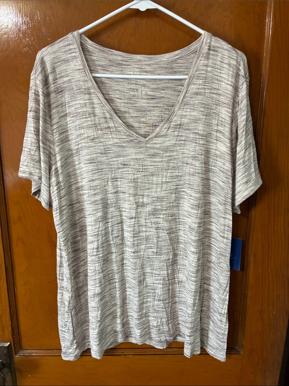 ❤️ 2/$10 - NWT Apt. 9 Stripe Print Women's Top